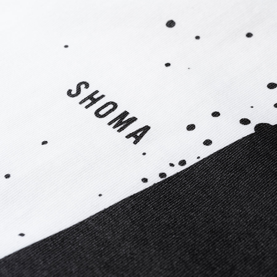 JERSEY ACTIVE TOP［Triangle of SHOMA］- White