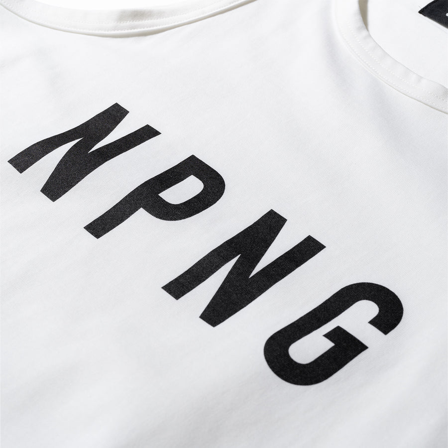 JERSEY ACTIVE TOP［NPNG］- White