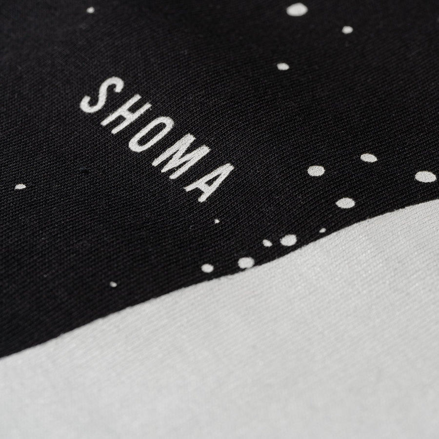 JERSEY ACTIVE TOP［Triangle of SHOMA］- Black