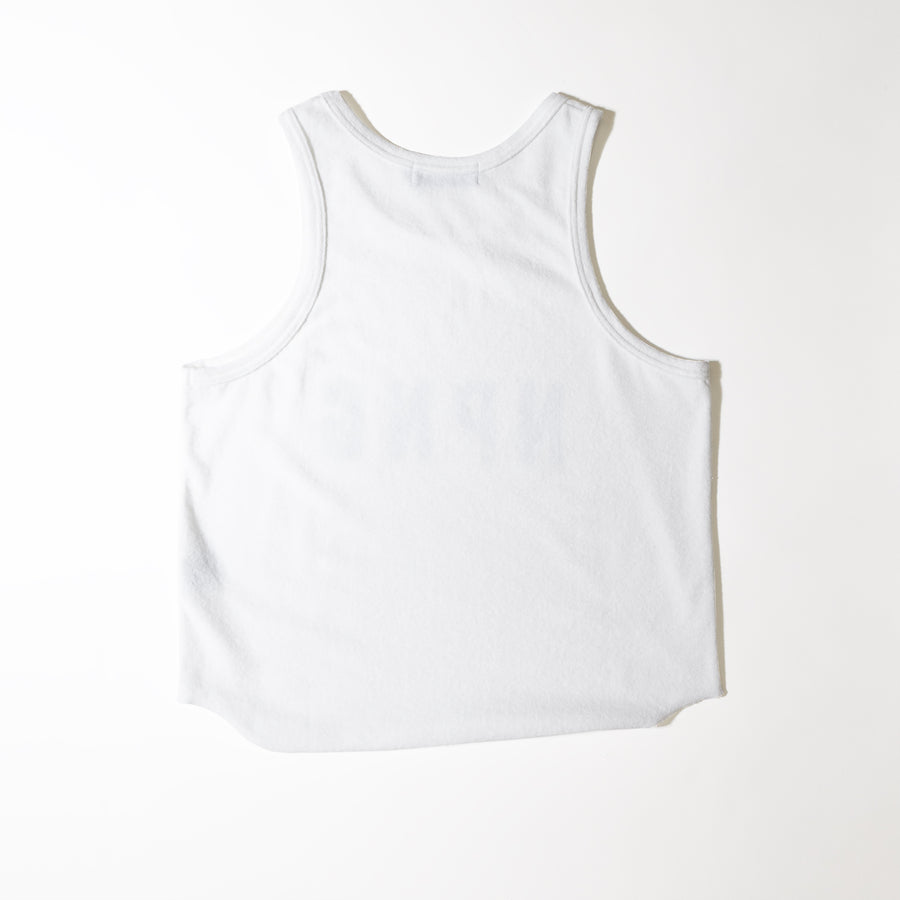 PILE TANK TOP［NPNG］- White