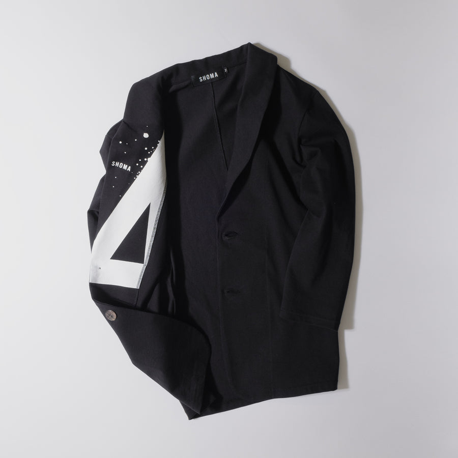 JERSEY JACKET 7［Triangle of SHOMA］- Black