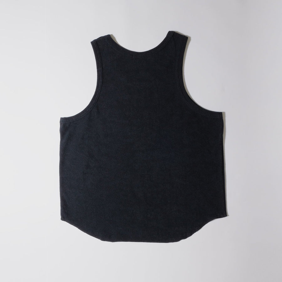 PILE TANK TOP［NPNG］- Black