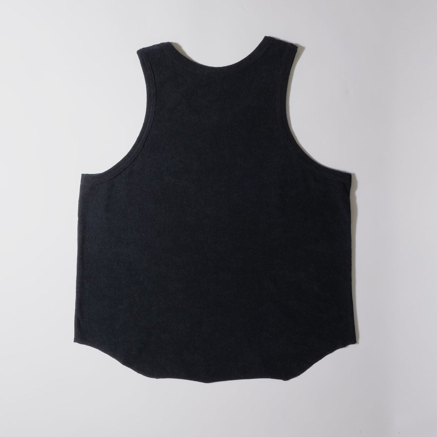 PILE TANK TOP［YOU GAIN THE COOL］- Black