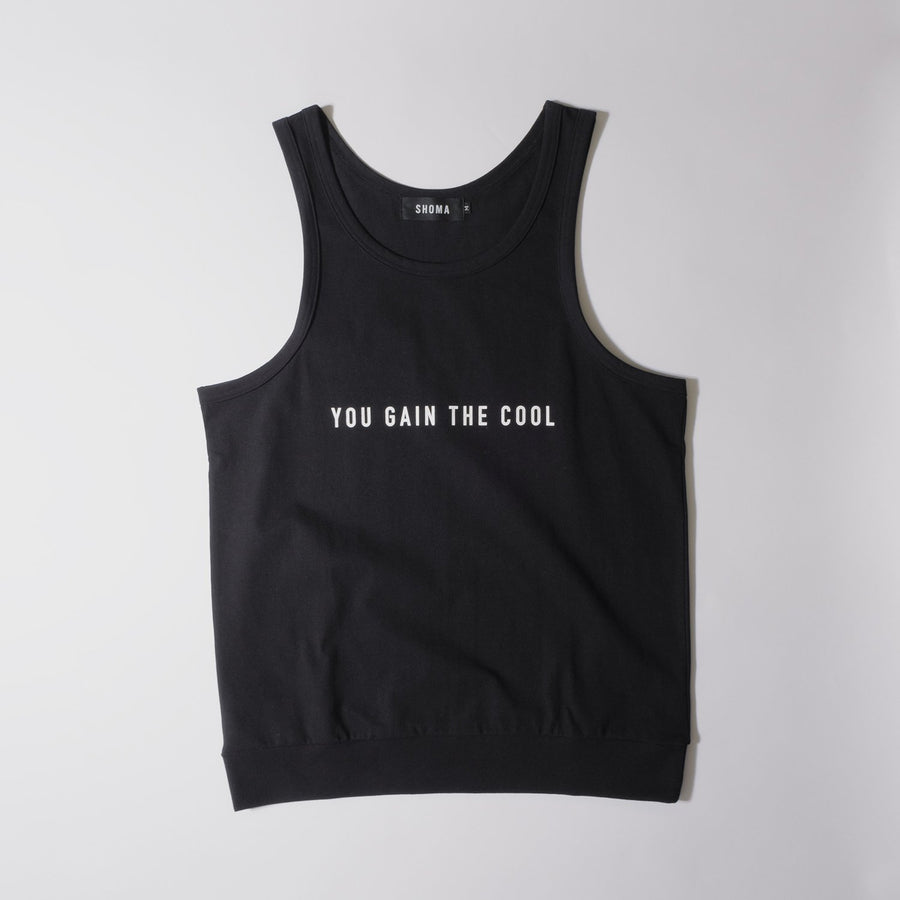 JERSEY ACTIVE TOP［YOU GAIN THE COOL］- Black