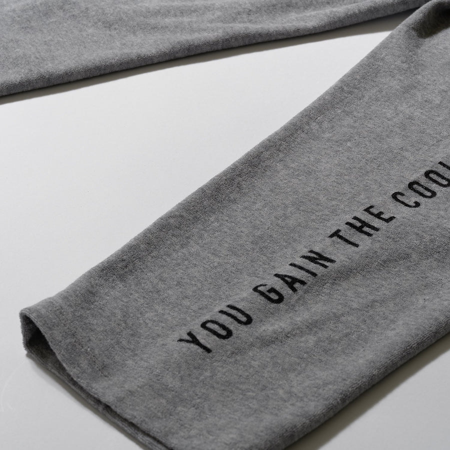 PILE EASY PANTS［YOU GAIN THE COOL］- Light Gray