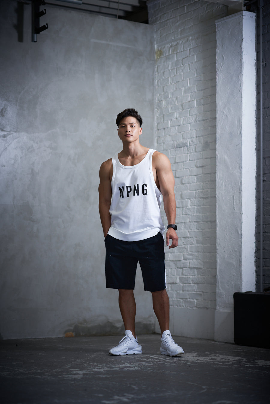 JERSEY ACTIVE TOP［NPNG］- White