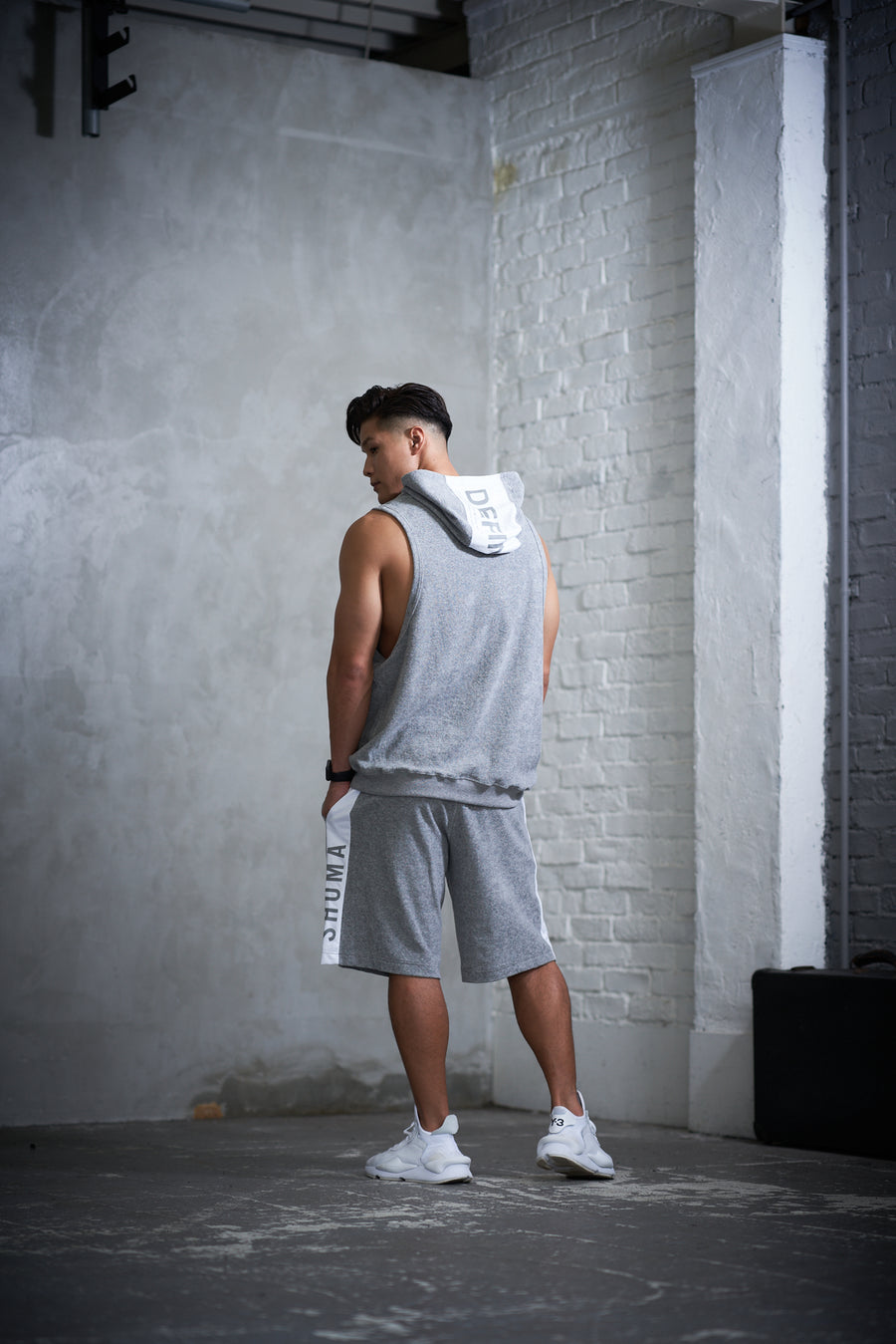 Half Line Pants [SHOMA] - Light Gray