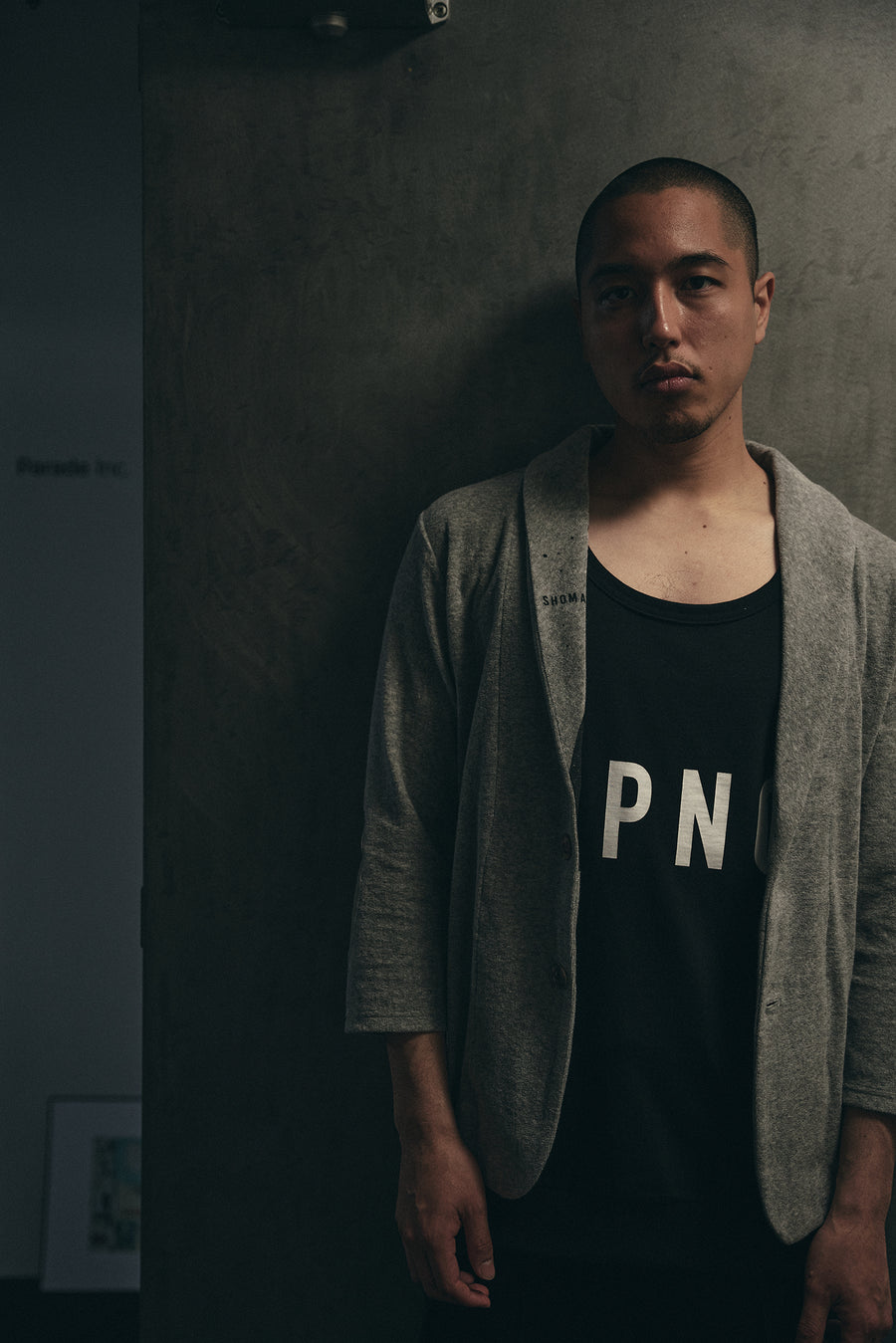 PILE JACKET 7［Triangle of SHOMA］- Light Gray