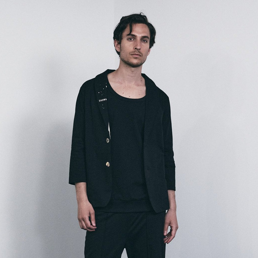 JERSEY JACKET 7［Triangle of SHOMA］- Black