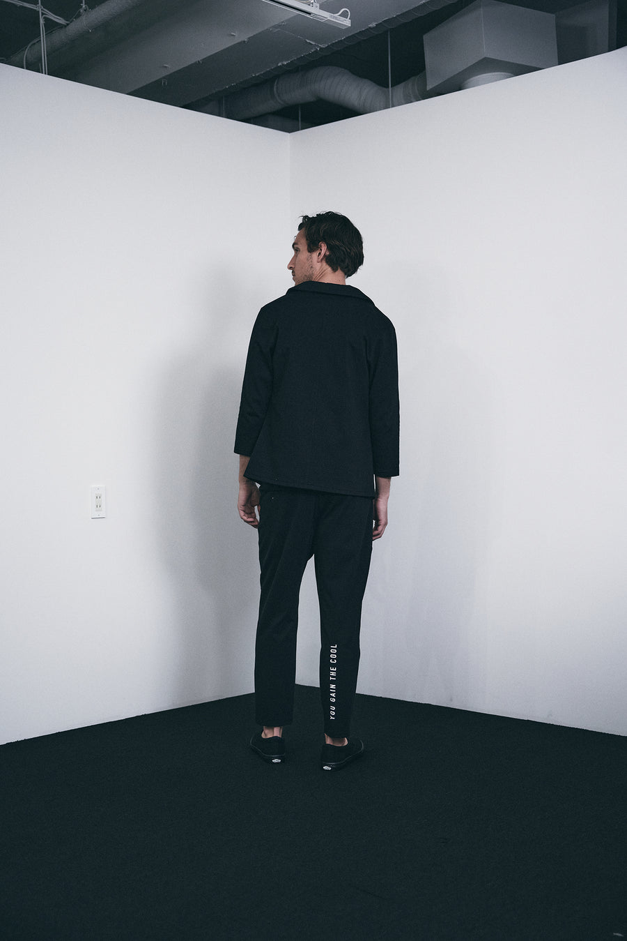 JERSEY JACKET 7［Triangle of SHOMA］- Black