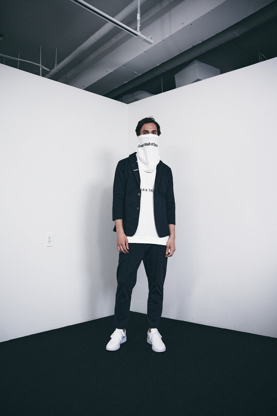 JERSEY JOG PANTS［YOU GAIN THE COOL］- Navy