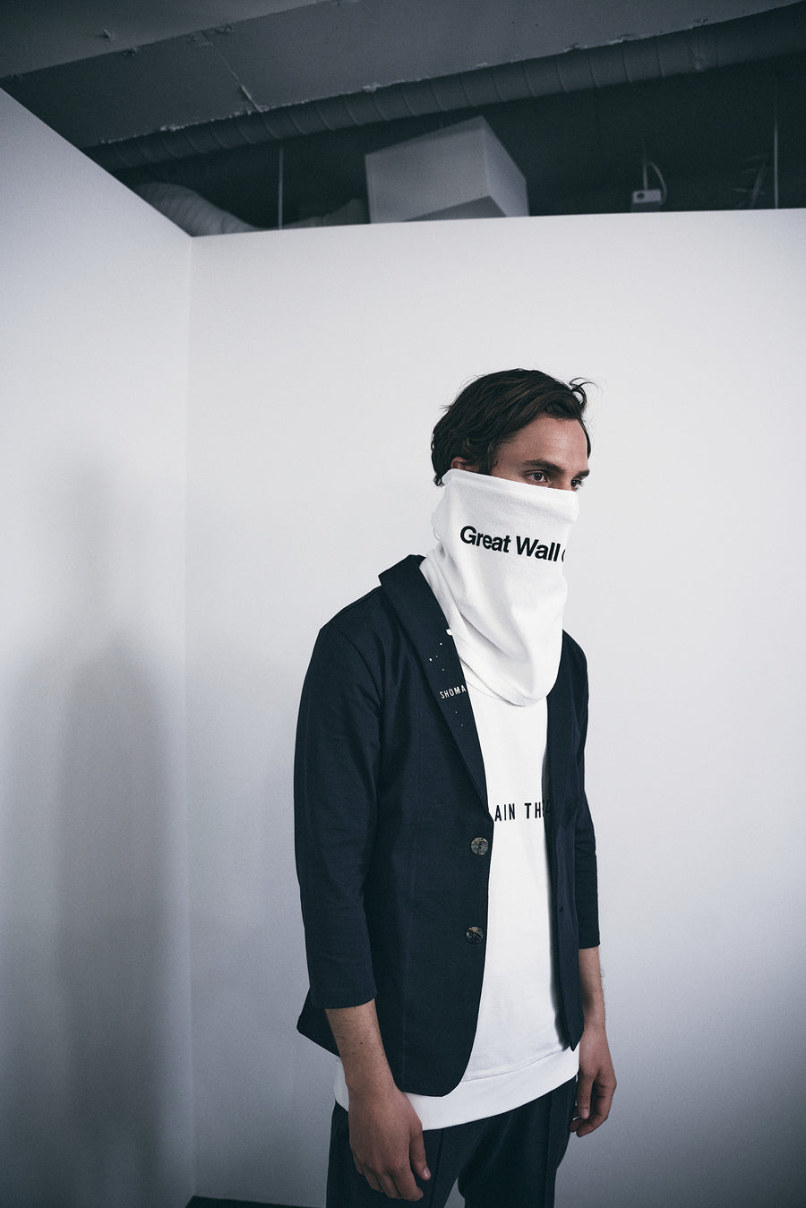 JERSEY JACKET 7［Triangle of SHOMA］- Navy