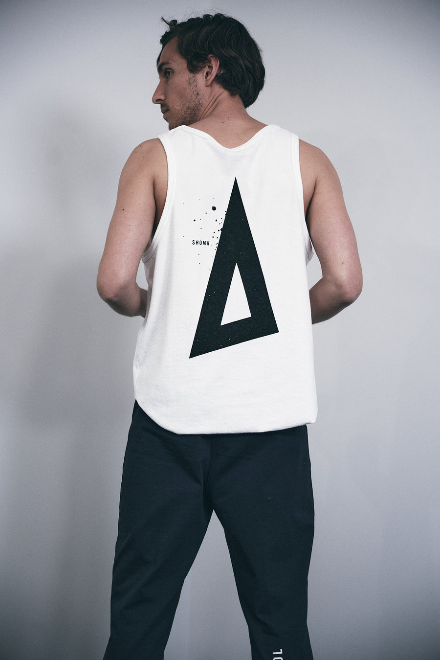 PILE TANK TOP ［Triangle of SHOMA］- White