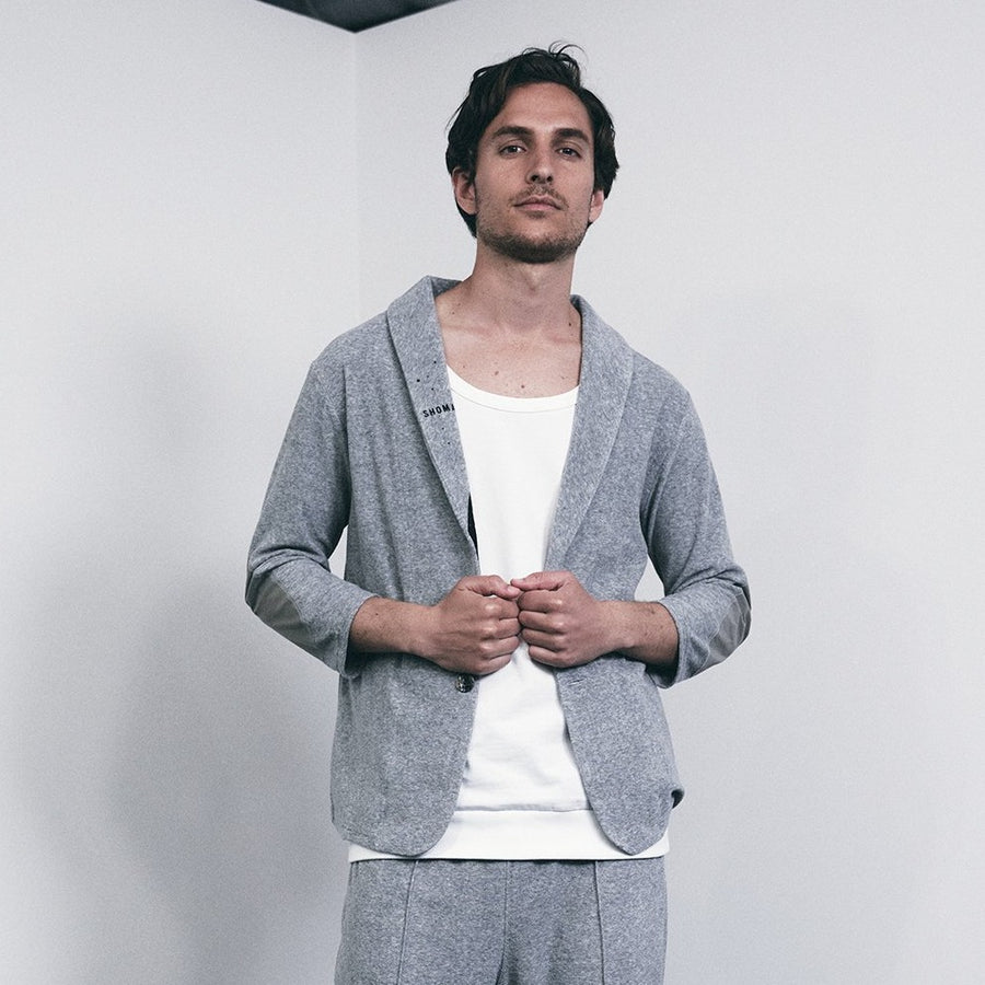 PILE JACKET 7［Triangle of SHOMA］- Light Gray