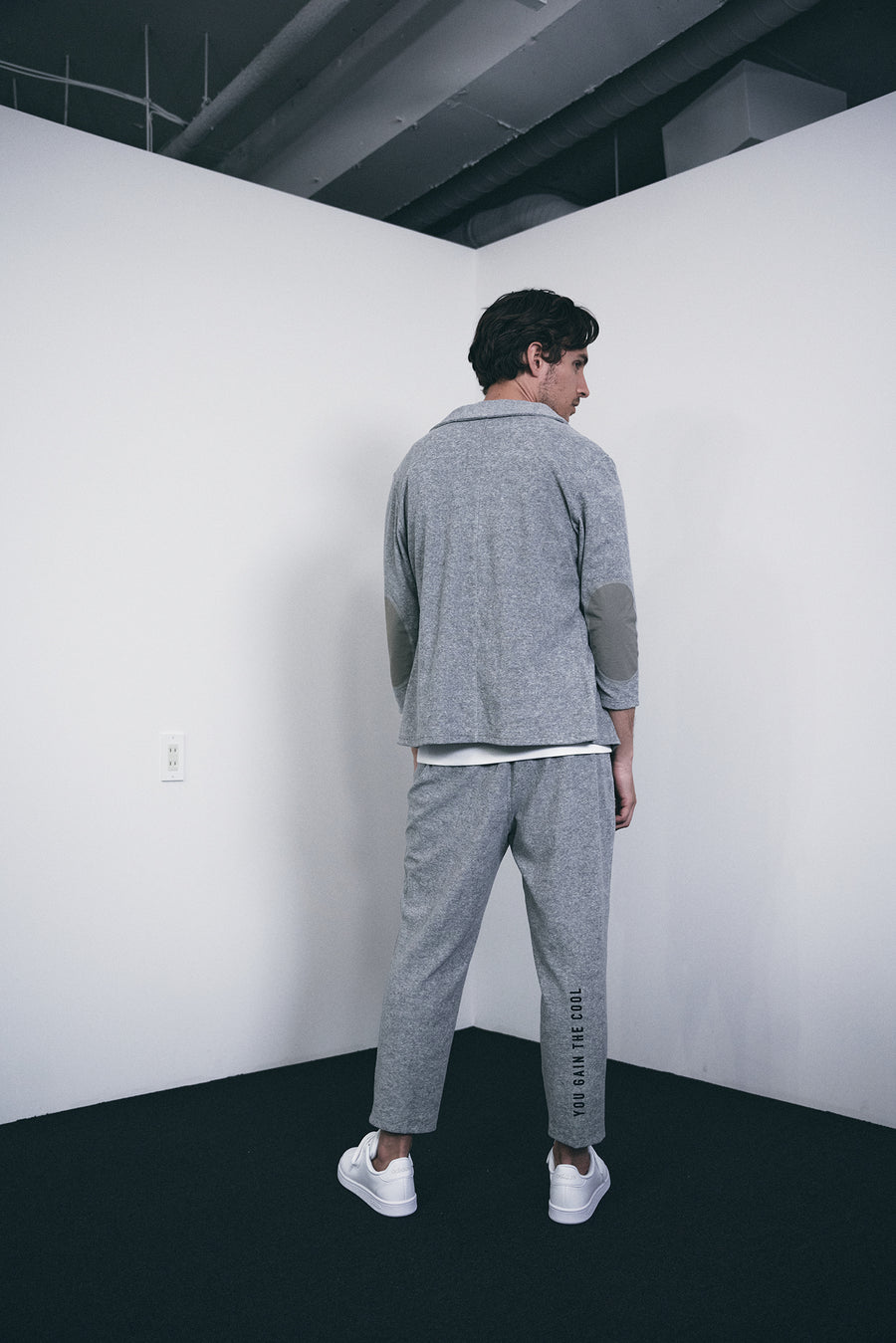 PILE EASY PANTS［YOU GAIN THE COOL］- Light Gray