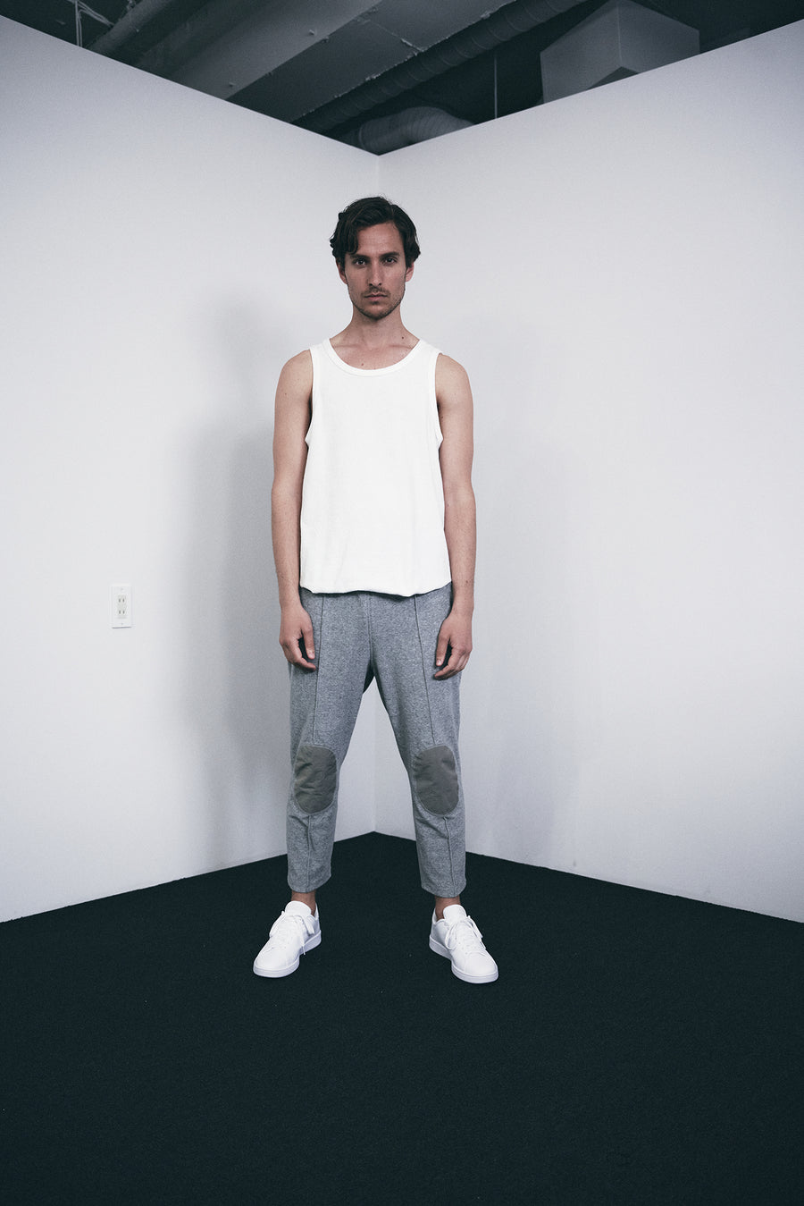 PILE TANK TOP ［Triangle of SHOMA］- White