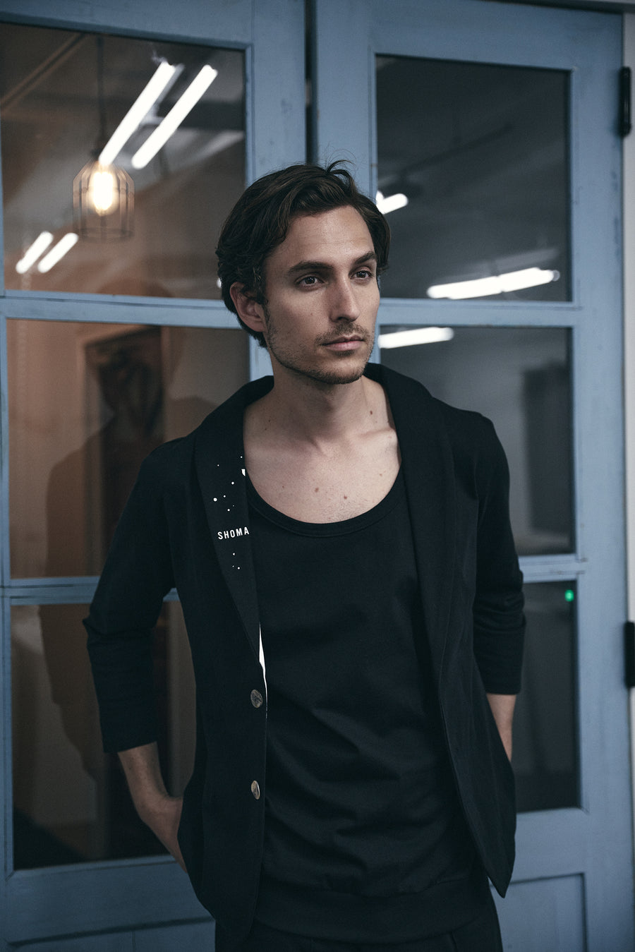 JERSEY JACKET 7［Triangle of SHOMA］- Black